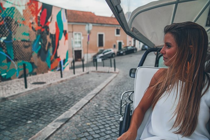 2 Hour Lisbon Private Guided Tour in a Tuk Tuk - Chiado: bookstores, boutiques, and Lisbon’s polished center