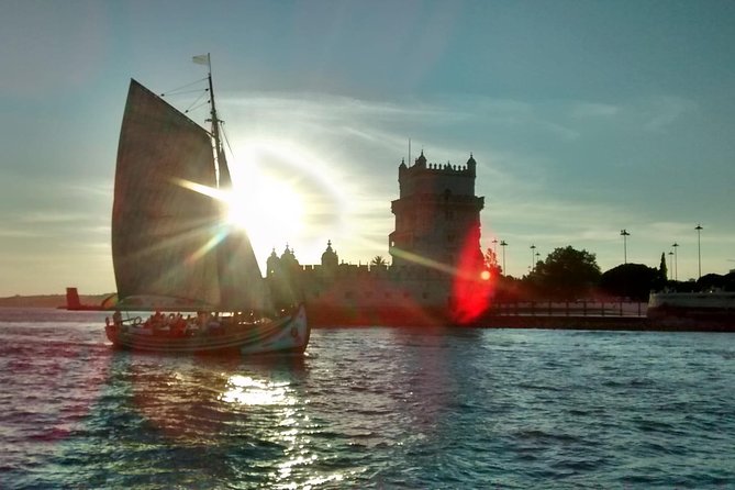 2-Hour Lisbon Traditional Boats Sunset Cruise with White Wine - Belém’s monuments from the water