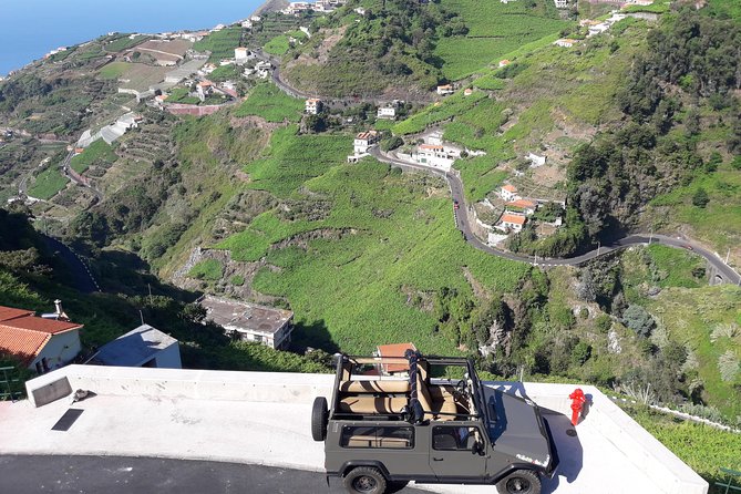 4x4 Safari Half day Poncha, Mountains, Vineyards and Cabo Girão Small group - Boca dos Namorados and the view into the interior