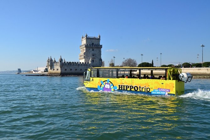 90 Minute Amphibious Sightseeing Tour in Lisbon - Entering the Tagus near Doca de Santo Amaro