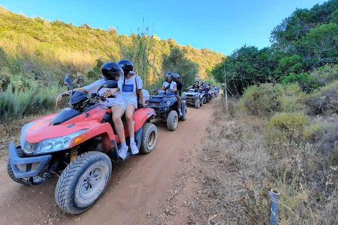 Albufeira 1.5 hour Off-Road Tour Quad Adventure Tour - Riding out through roads and rough tracks