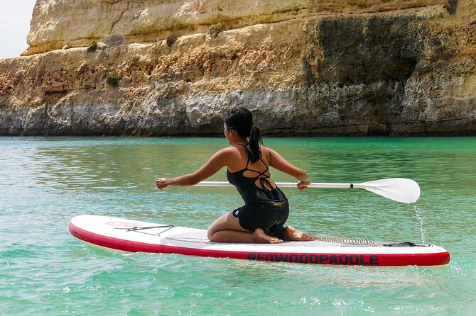 Albufeira Beach BBQ with Caves and Coastline Cruise with Open Bar - Reaching the Beach by Swim or Small Boat