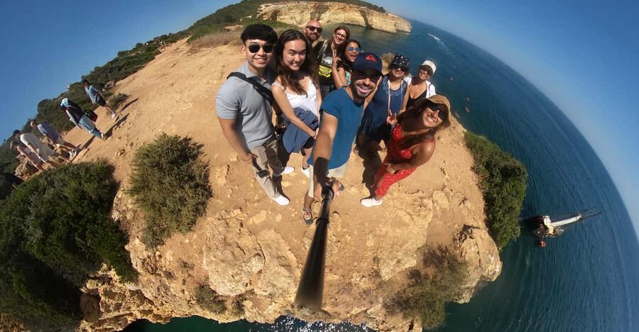 Albufeira: Benagil, Algar Seco, Marinha, and 7 Valleys Tour - Boneca’s Cave: a small stop with a big camera payoff