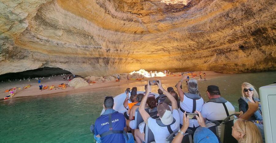 Albufeira: Benagil Cave and Dolphin Sightseeing Boat Cruise - Quick points to know