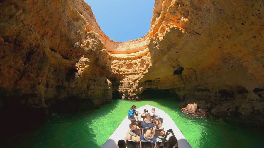 Albufeira: Benagil Cave and Dolphin Sightseeing Boat Cruise - What $47 buys you