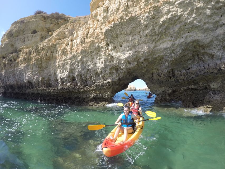 Albufeira: Caves and Cliffs Kayaking Tour - Paddling past Coelha and Ninho das Andorinhas