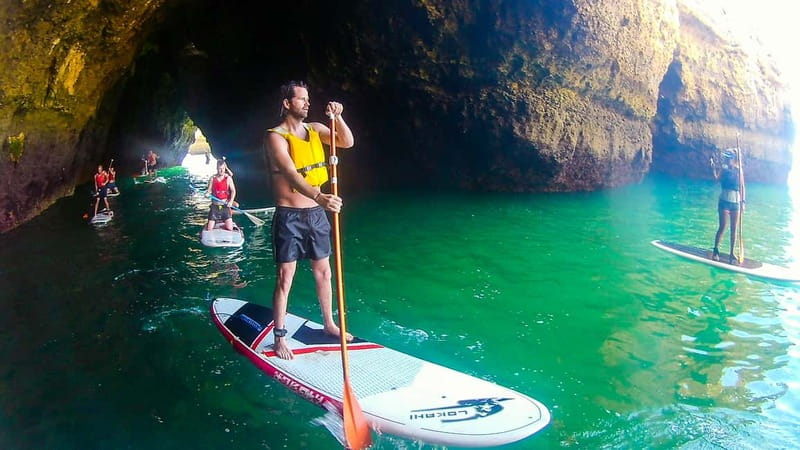 Albufeira: Caves and cliffs Paddleboarding (SUP) Tour - What the $40 price includes