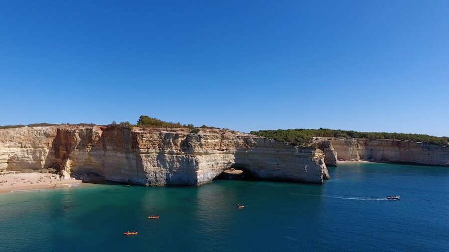 Albufeira: Coastline and Benagil Caves Tour by Catamaran - Who should book this coastal cruise?
