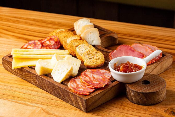 Albufeira Food Experience: Land & Sea Tapas w/ Wines - Portuguese wine, coffee, pastel de nata, and firewater