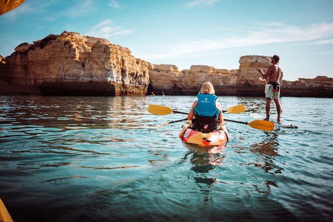 Albufeira Kayak Cave Tour – Hidden Beaches & Cliffs - Starting at Praia do Castelo