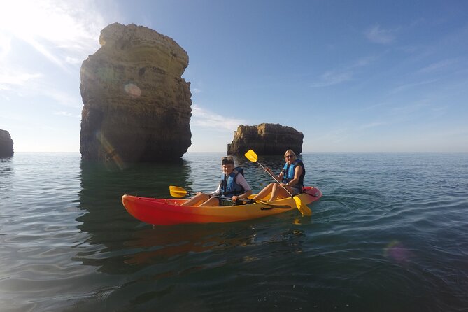 Albufeira Kayak Cave Tour – Hidden Beaches & Cliffs - Praia da Coelhinha: The First Coastal Stop