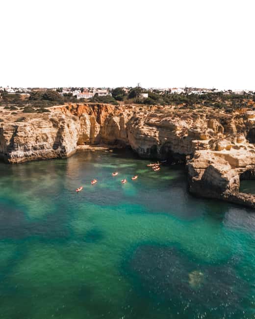 Albufeira: Kayak Tour of Hidden Caves and Secret Beaches - Praia do Ninho das Andorinhas and Praia das Salamitras