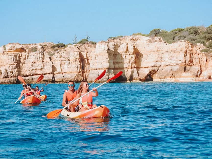 Albufeira: Kayak Tour of Hidden Caves and Secret Beaches - Starting at São Rafael Beach