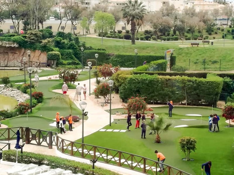 Albufeira: MiniGolf Adventure Park Entry Ticket - The 20-hole course: more variety than a quick putting game