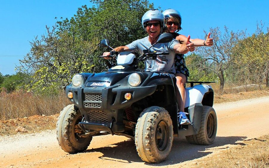 Albufeira: Off-road Quad Bike Adventure - Orange and lemon groves in the inland Algarve