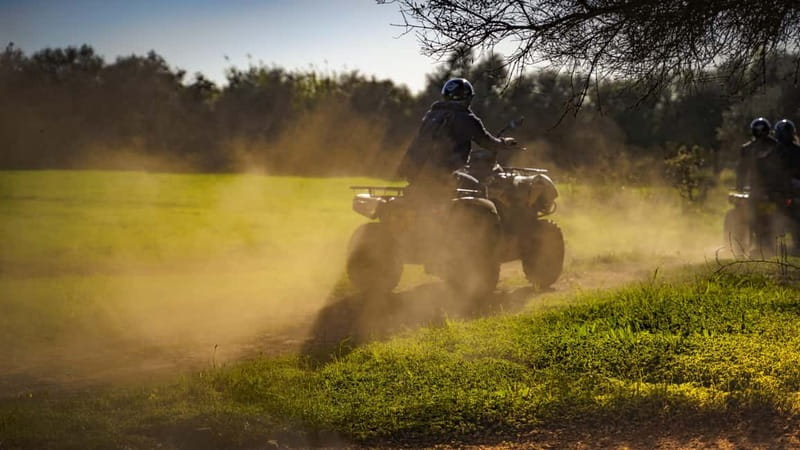 Albufeira: Off-Road Quad Tour 90-Minutes - Paderne Castle is the visual reward