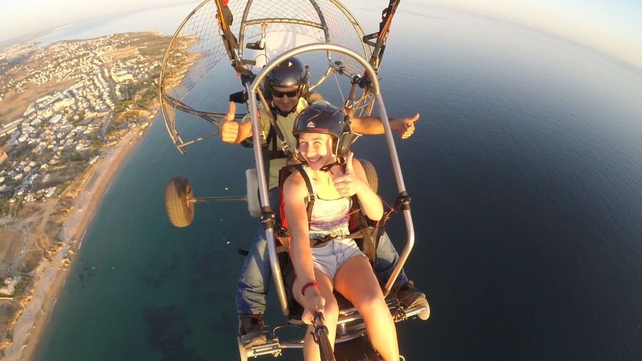 Albufeira: Paragliding and Paratrike Tandem Flights - Flying above Praia da Falésia