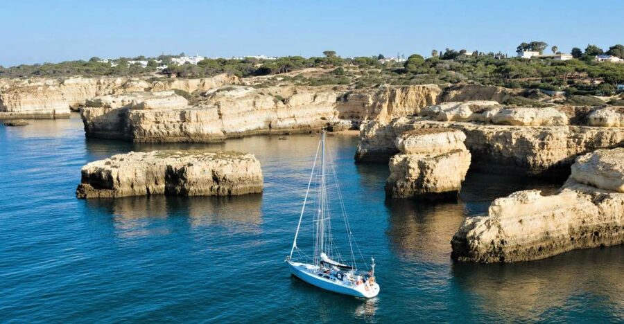 Albufeira: Sailing Boat Cruise BBQ & Open Bar on the Beach - Who should book this Albufeira cruise?