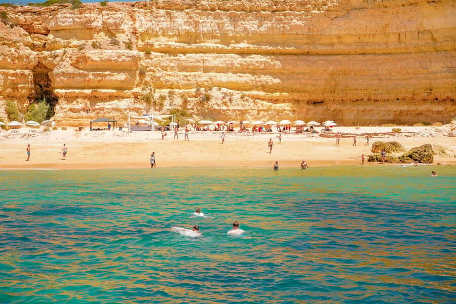 Albufeira: Sightseeing Cruise with Beach BBQ and Open Bar - Starting at Albufeira Marina
