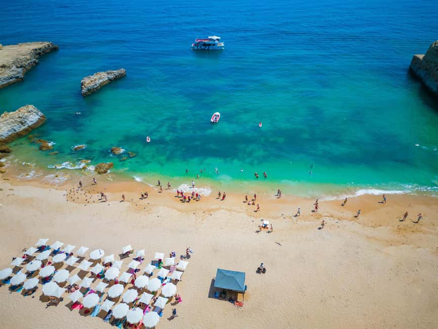 Albufeira: Sightseeing Cruise with Beach BBQ and Open Bar - A beach BBQ with more than a light snack