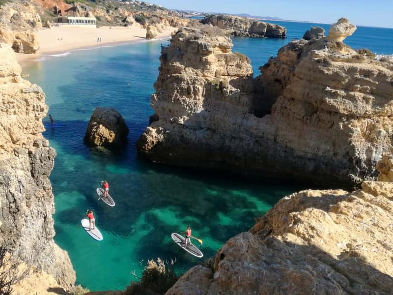 Albufeira SUP Secrets: Discover Albufeira’s Hidden Gems - Starting at São Rafael Beach