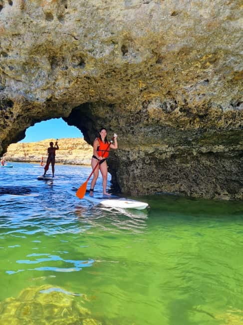 Albufeira SUP Secrets: Discover Albufeira’s Hidden Gems - Exploring the caves near São Rafael