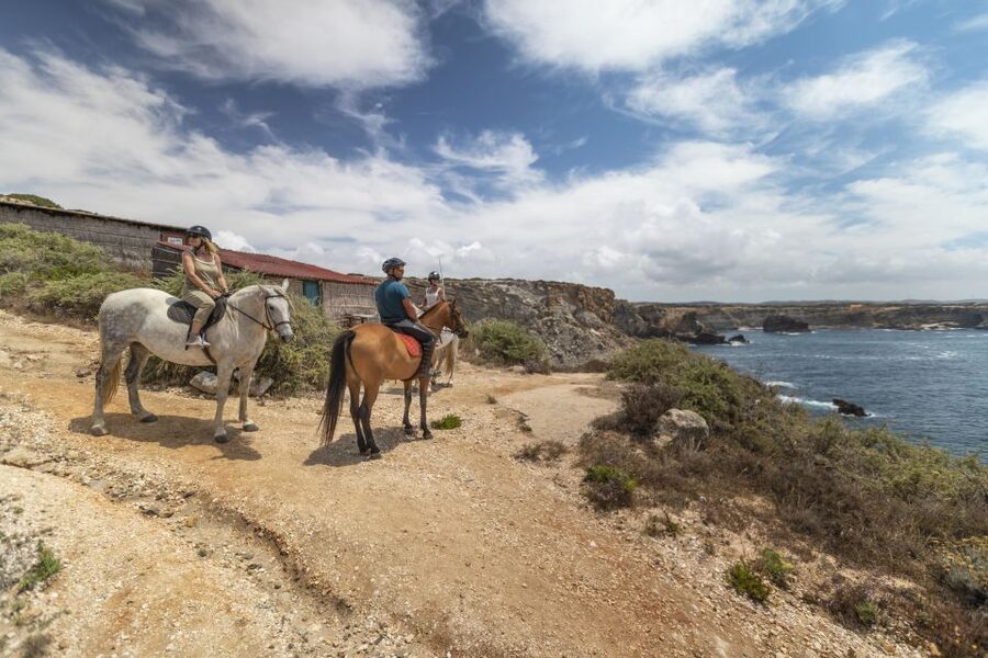 Algarve: 1-Hour Carrapateira Horseback Riding Tour - Returning through plants, village roads, and coastal nature
