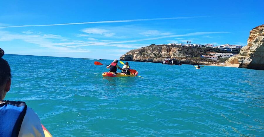 Algarve: 2-Hour Benagil Kayak Rental - Entering the Famous Benagil Cave