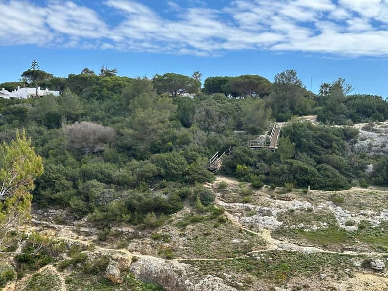 Algarve: 7 Seven Hanging Valley Hike Tour- Photos & Transfer - Carvalho Beach and the steep look down