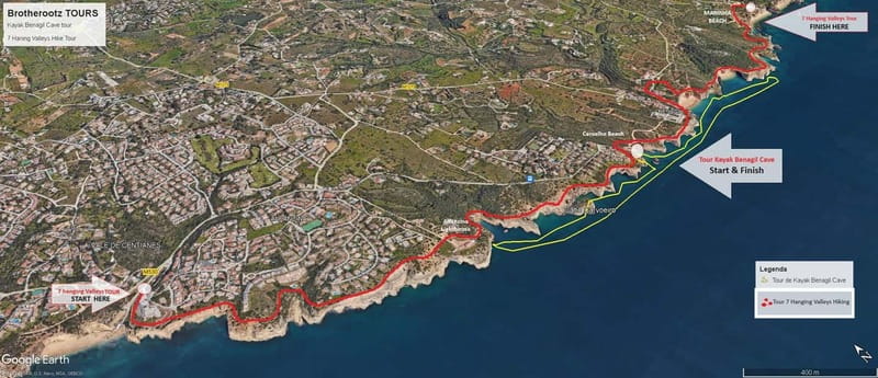 Algarve: 7 Seven Hanging Valley Hike Tour- Photos & Transfer - More coastal viewpoints before Marinha