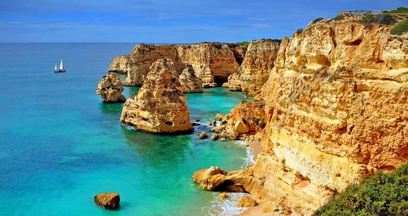 Algarve Adventures from Lisbon + Benagil Cave Boat Tour! - Carvoeiro and Algar Seco: rock paths with a playful side