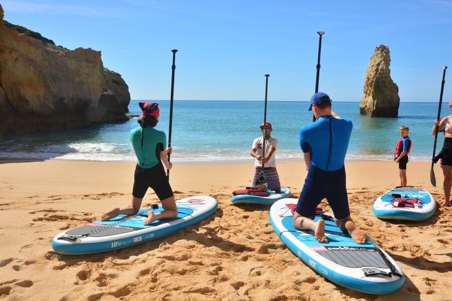 Algarve: Benagil Caves SUP Tour since 2016 - Inside the Benagil Cave