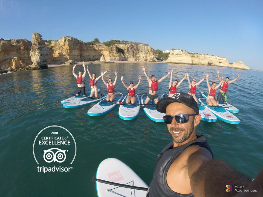 Algarve: Benagil Caves SUP Tour since 2016 - What happens if the sea turns rough