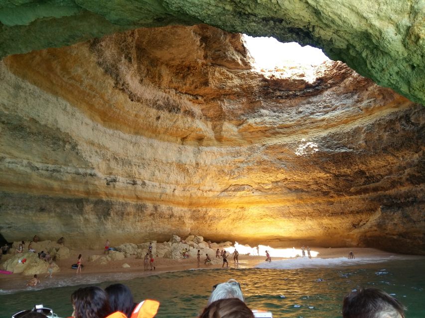 Algarve: Boat Trip to the Caves of Benagil - Desert Beach and the chance to swim