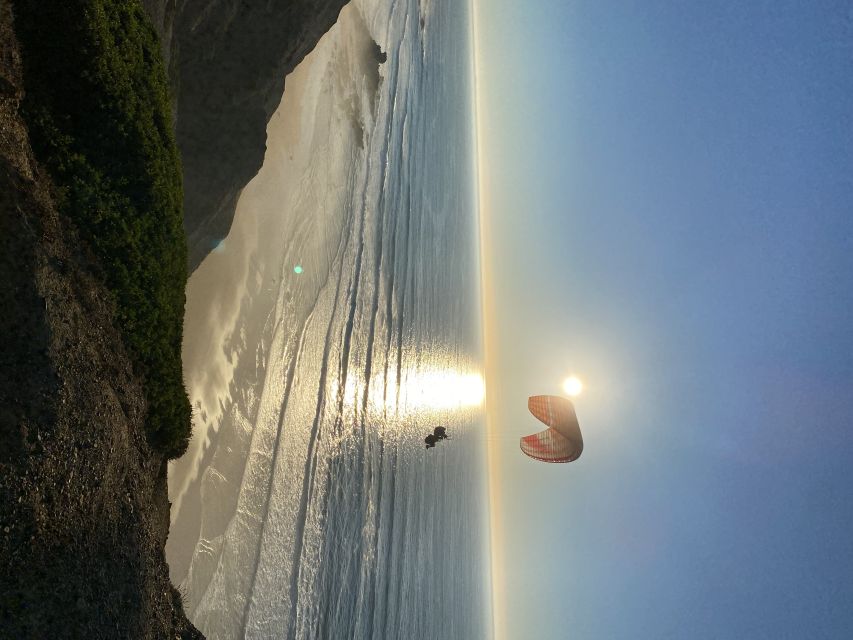 Algarve Coast: Paragliding Experience - The takeoff: a short burst of real excitement