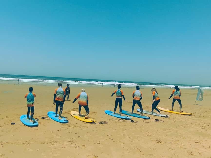 Algarve: Group Surfing Lesson - Around two hours in the water