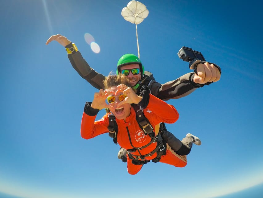 Algarve: Tandem Skydiving Adventure 15,000 to 10,000 Feet - The aircraft ride and Algarve views