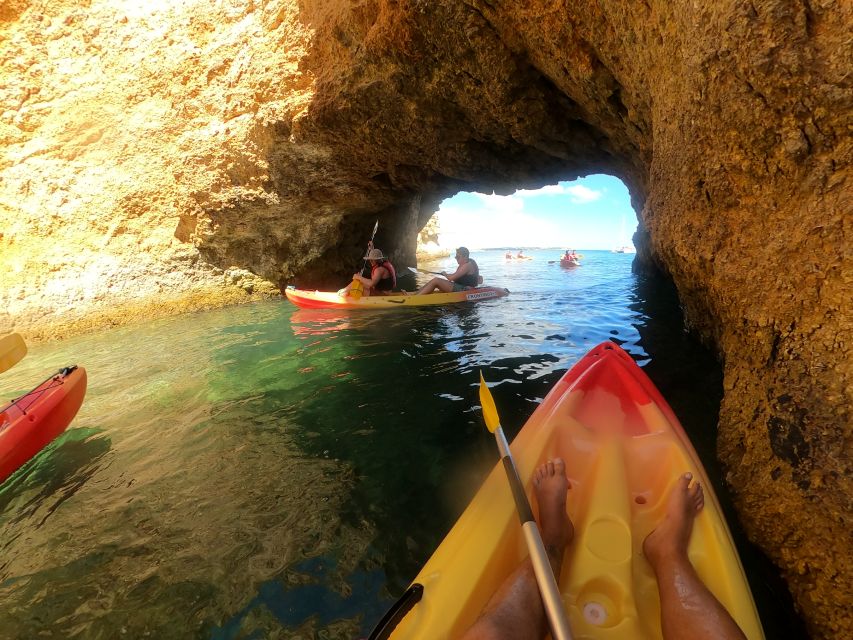 Alvor: Explore Caves Boat and Kayak Tour - The cruise from Alvor to Praia do Vau