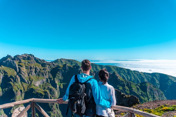 Arieiro Peak, Santana & Ponta São Lourenço in Open Roof 4X4 Tour - A short levada walk through working farmland