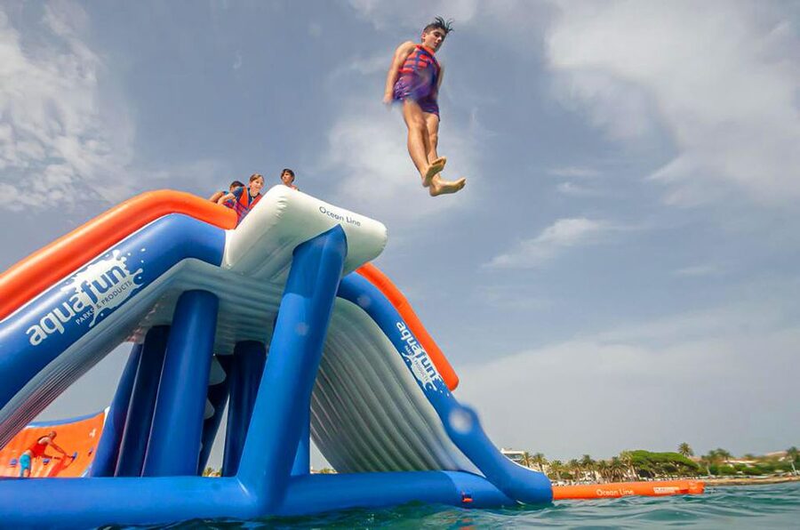 Armação de Pêra: Inflatable Waterpark Entry Ticket - How this fits into a day in the Algarve