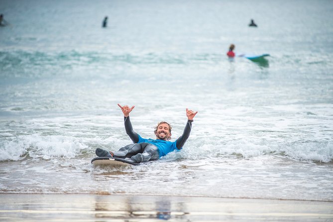 Beginner Surf Lesson at the Beautiful Algarvian West Coast - Starting at the Lagos surf school
