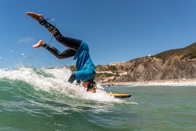 Beginner Surf Lesson at the Beautiful Algarvian West Coast - The drive from Lagos to the water