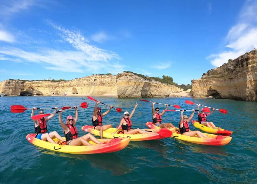 Benagil: 1:30Hour Kayak Rental with Private Parking - Safety, access, and what to pack