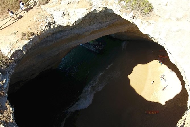 Benagil Area Kayak - Smaller caves, rock walls, and paddle time