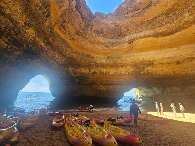 Benagil: Benagil Beach Kayak Rental - Rental wording versus the actual outing