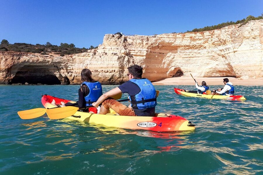Benagil: Benagil Caves and Secret Spots Guided Kayaking Tour - Why kayaking is a better match for Benagil