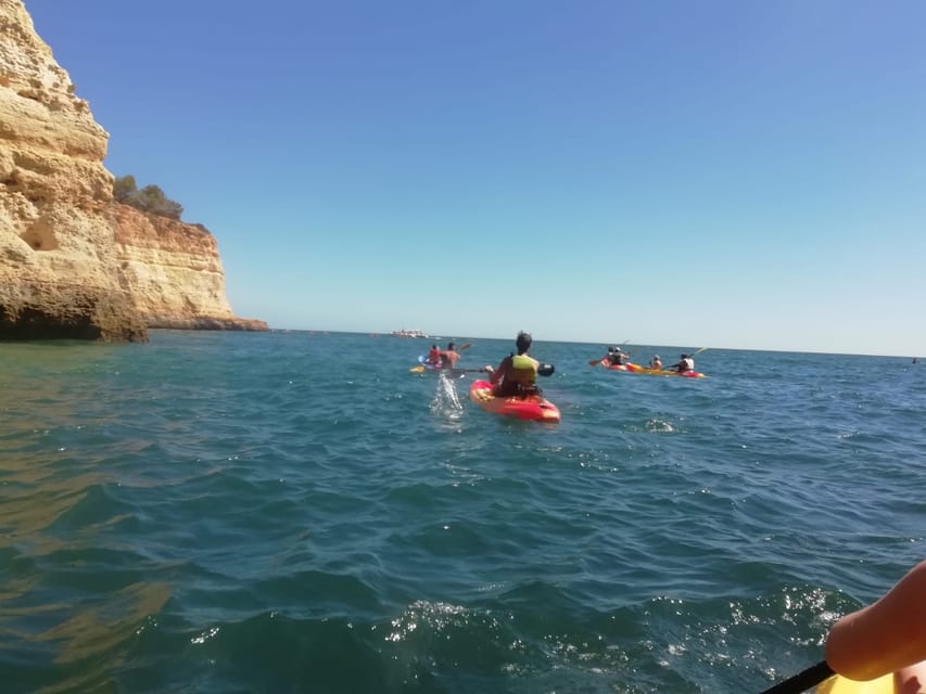 Benagil: Benagil Kayak Tour - The arches at Praia da Marinha
