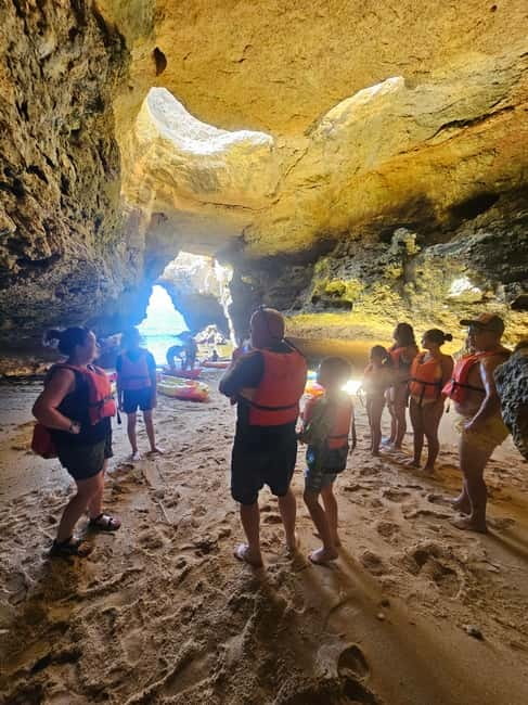 Benagil Cave: Guided Kayak Tour with Caves and Cliffs - Practical details that improve the day