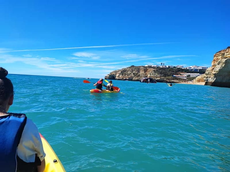 Benagil Cave: Guided Kayak Tour with Caves and Cliffs - Smaller caves, tunnels, and quiet beaches
