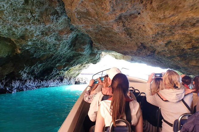 Benagil Caves Tour from Portimao - Algar Seco and the rock coast near Carvoeiro